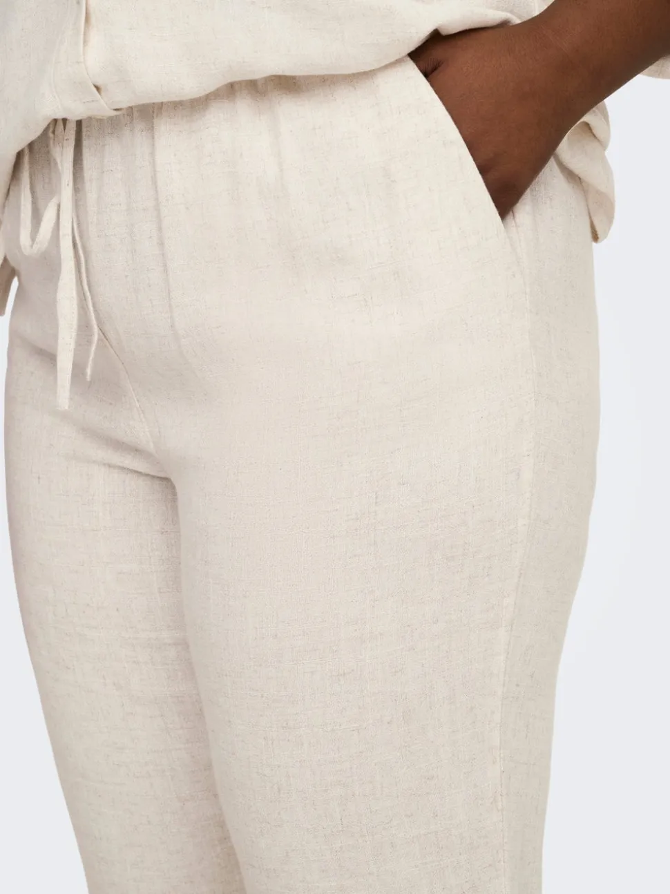 CARSIESTA Straight Fit Lin Pantalon