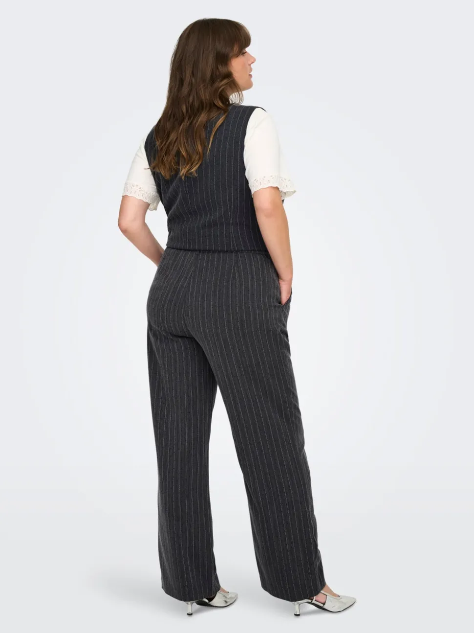 CARSIGA Wide Leg Fit Pantalon à jambe large