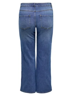 CARSNOW Taille haute Wide Leg Fit Jeans