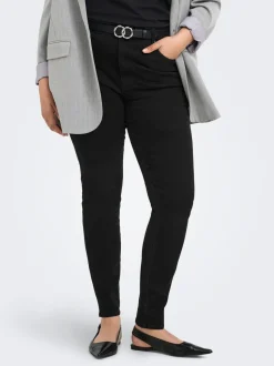 CARSNOW Taille très haute Skinny Fit Jeans