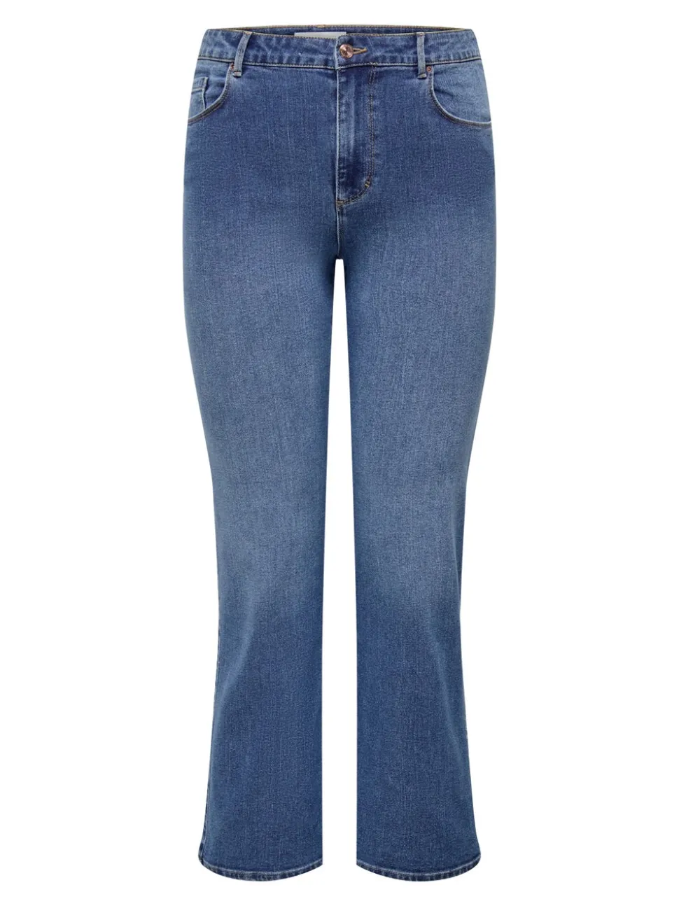 CARSNOW Taille haute Straight Fit Jeans