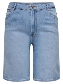 CARSONNY Taille haute Regular Fit Short en denim