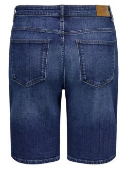 CARSONNY Taille haute Regular Fit Short en denim
