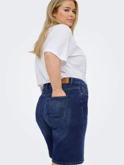 CARSONNY Taille haute Regular Fit Short en denim