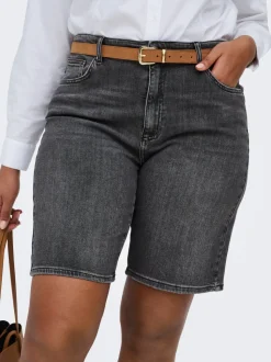 CARSONNY Taille haute Regular Fit Short en denim