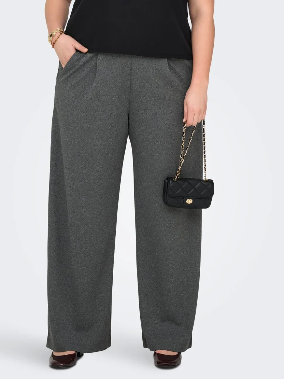 CARSTILLA Regular Fit Pantalon à jambe large