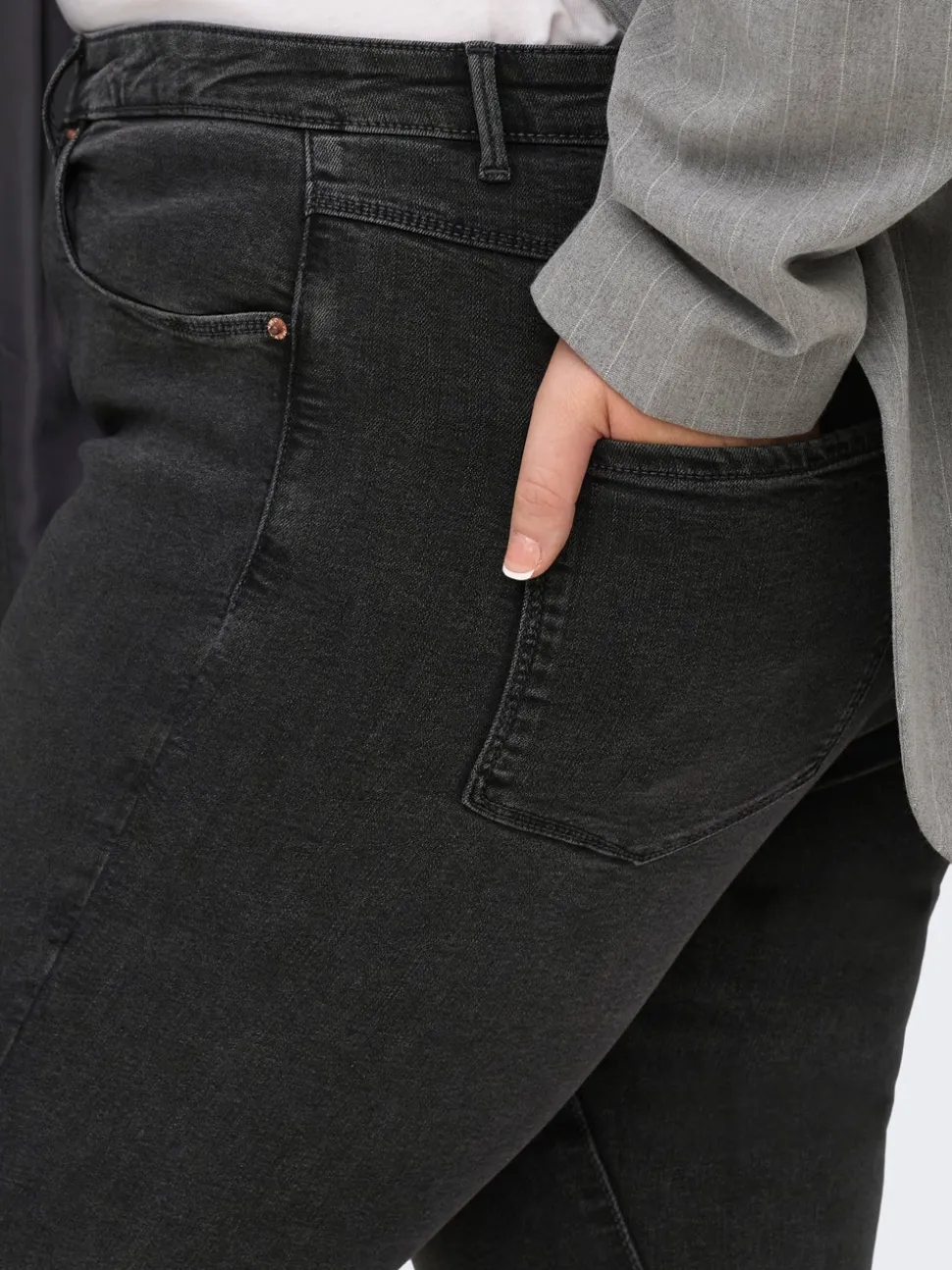 CARSTORM Taille haute Skinny Fit Jeans