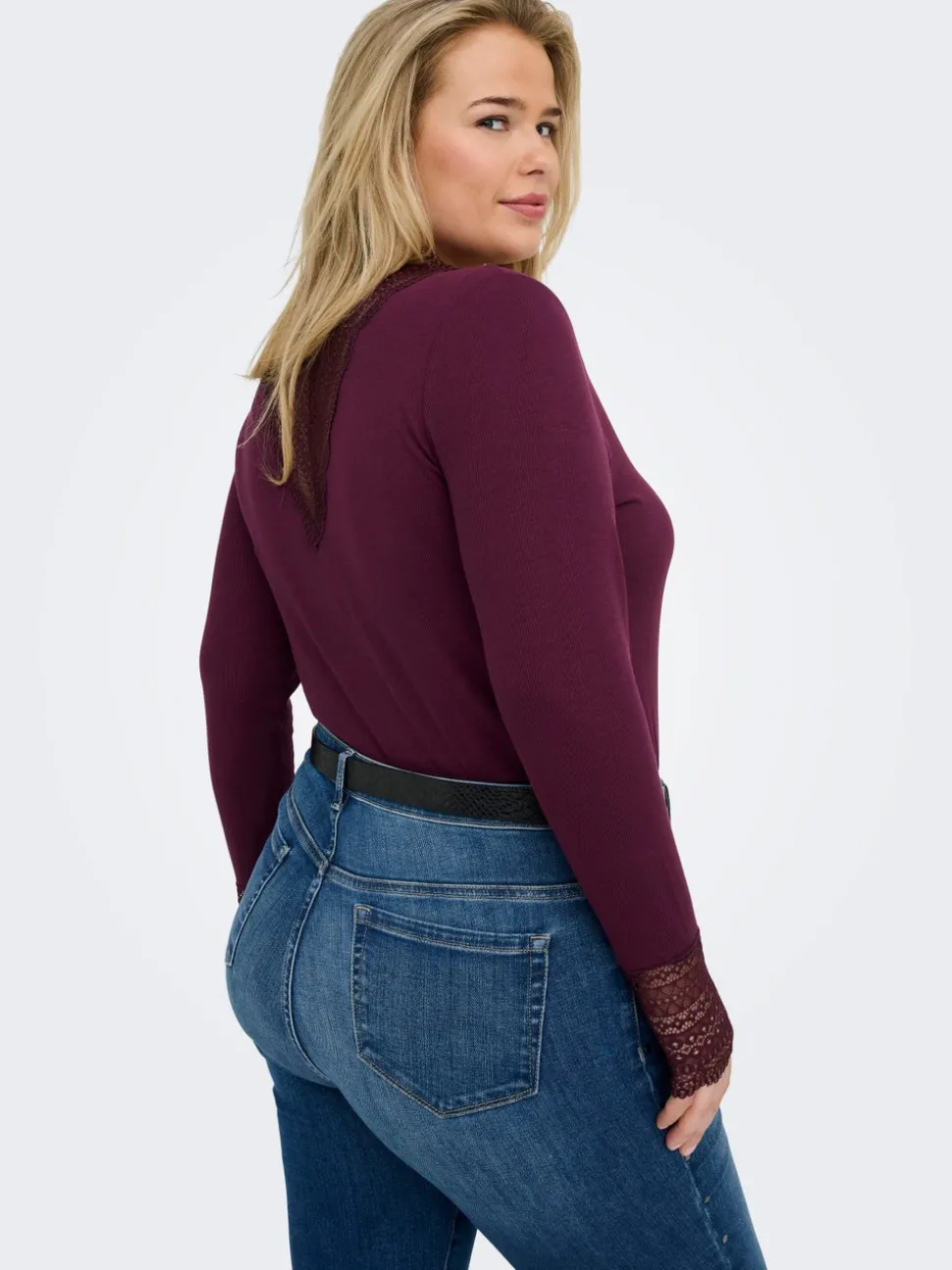 CARSUI Taille moyenne Slim Fit Longueur cheville Jeans