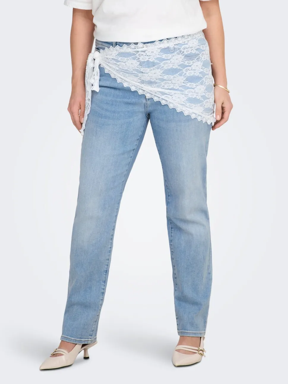 CARSUI Taille moyenne Slim Fit Jeans