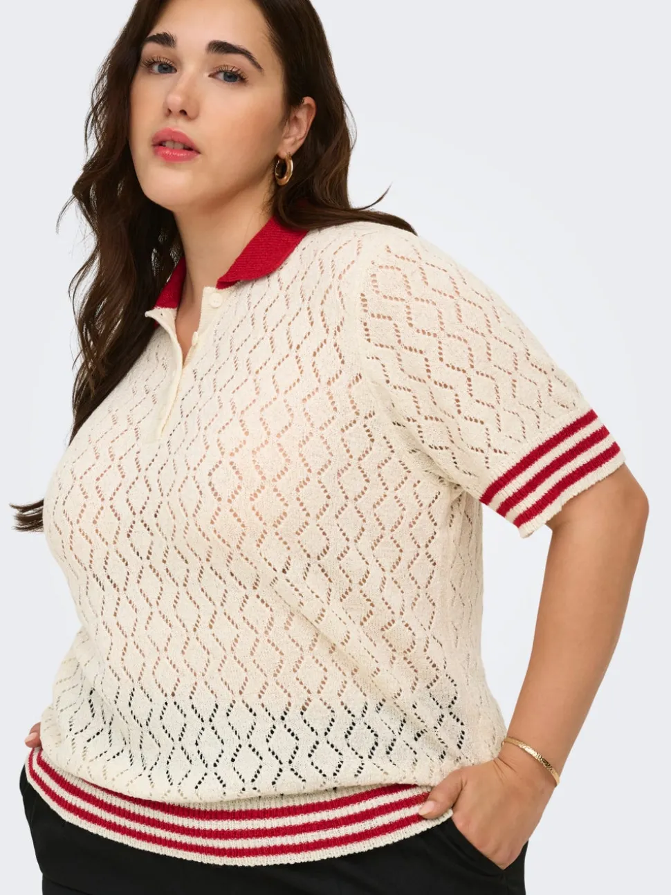 CARSUNNY Col polo en maille