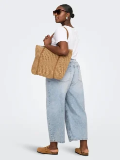 CARTAYLOR Taille haute Coupe barrel Longueur cheville Jeans