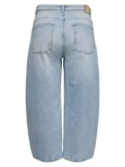 CARTAYLOR Taille haute Coupe barrel Longueur cheville Jeans