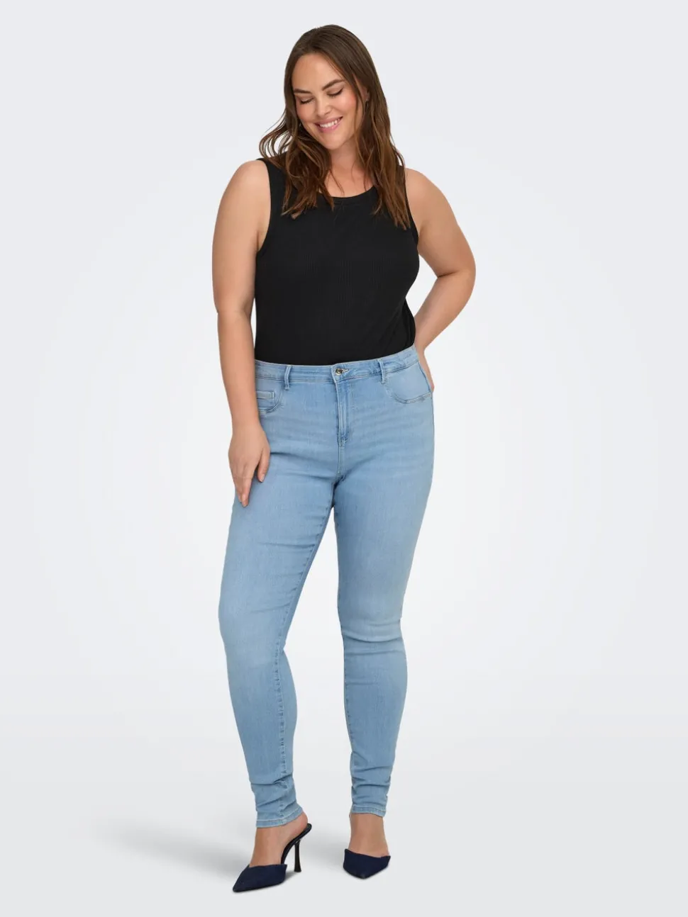 CARTHUNDER Skinny Fit Jeans
