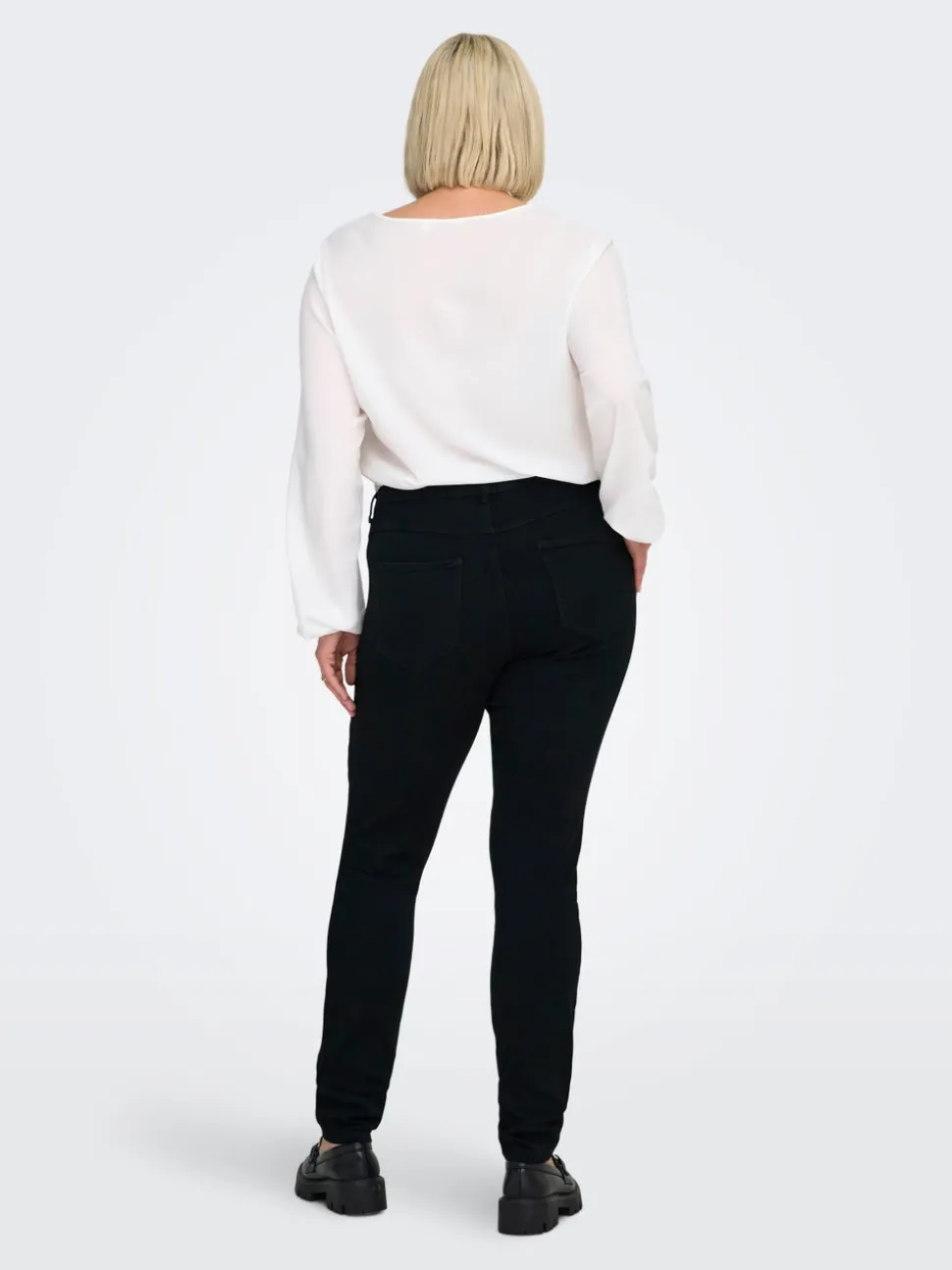 CARTHUNDER Taille moyenne Skinny Fit Jeans