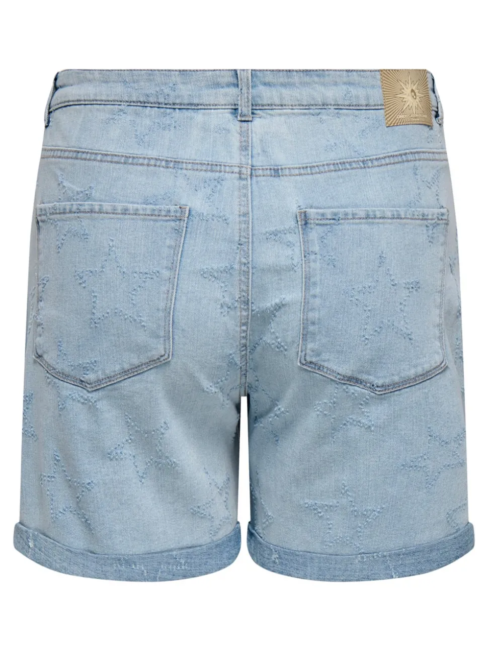 CARVEGA Taille haute Loose Fit Short en denim