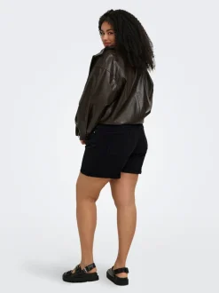 CARVEGA Taille haute Regular Fit Short en denim