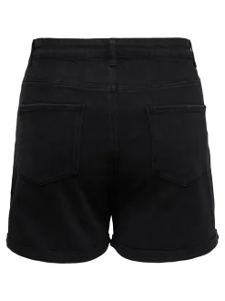 CARVEGA Taille haute Regular Fit Short en denim