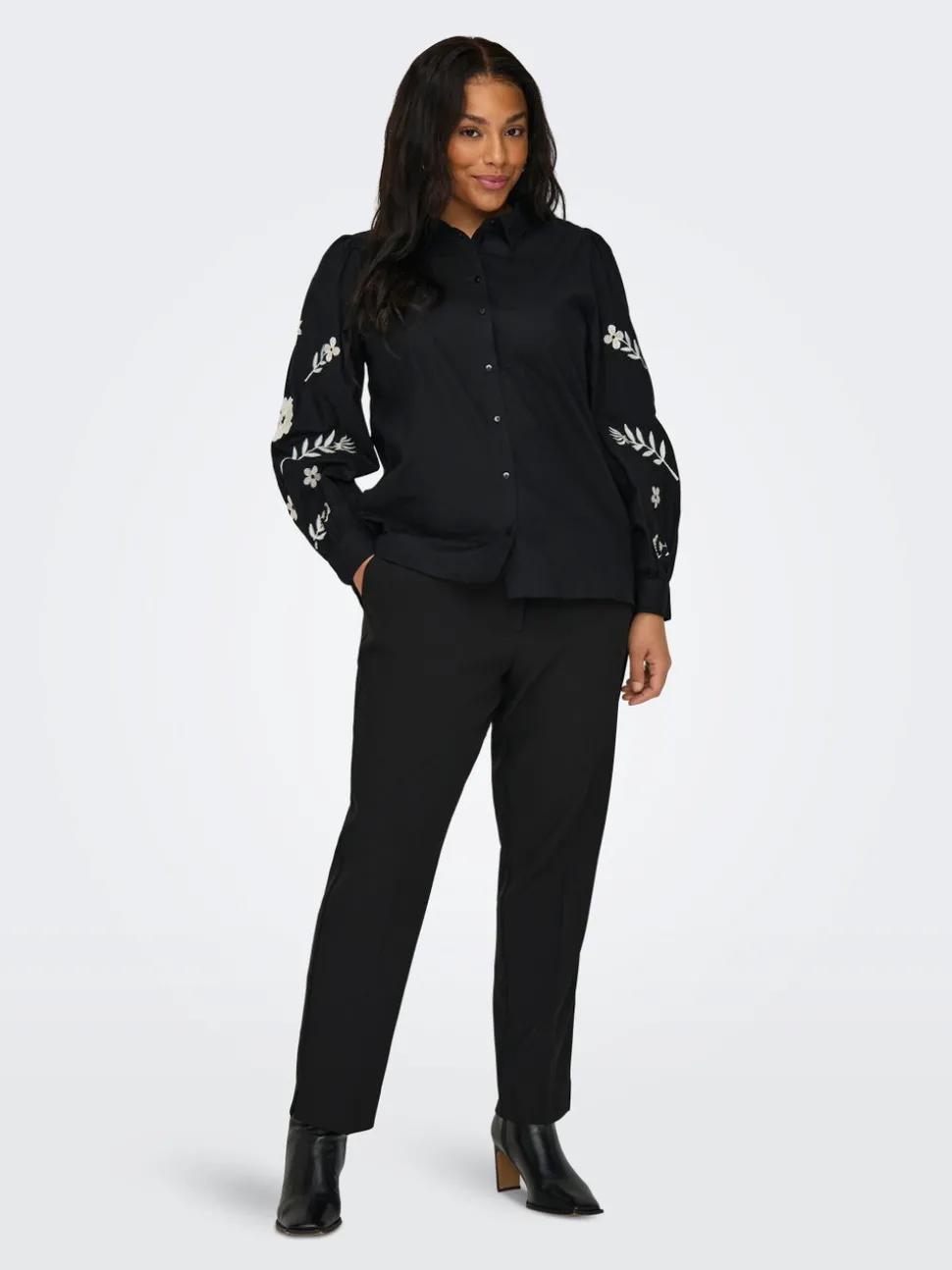 CARVERONICA-ELLY Slim Fit Pantalon