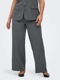 CARVICTORIA Wide Leg Fit Pantalon de tailleur