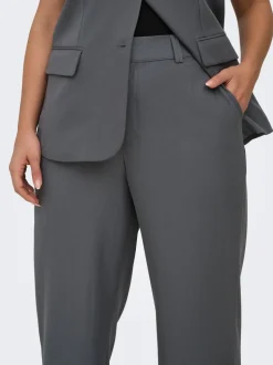 CARVICTORIA Wide Leg Fit Pantalon de tailleur