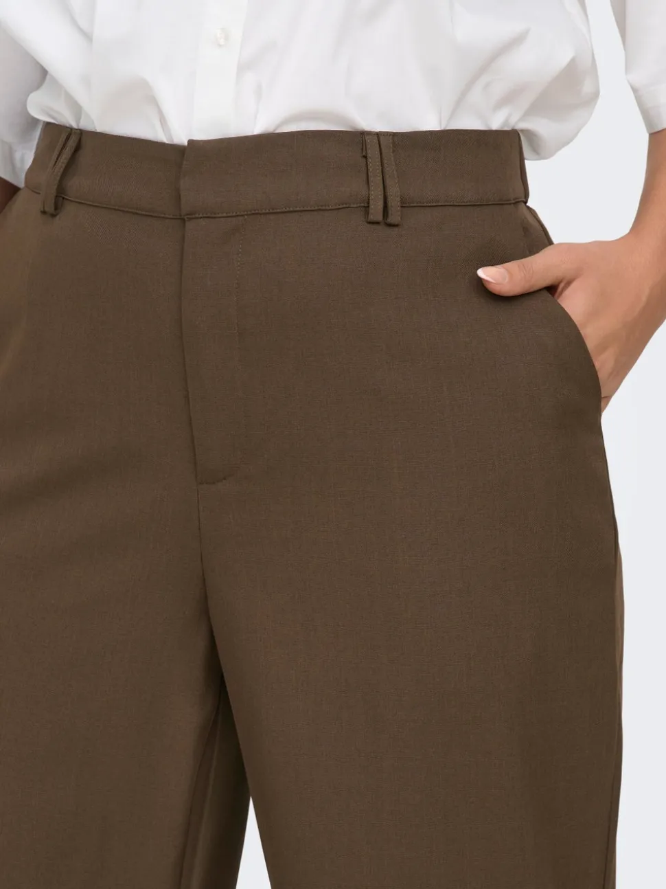 CARVICTORIA Wide Leg Fit Pantalon de tailleur