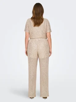 CARVIVIANA Straight Fit Pantalon