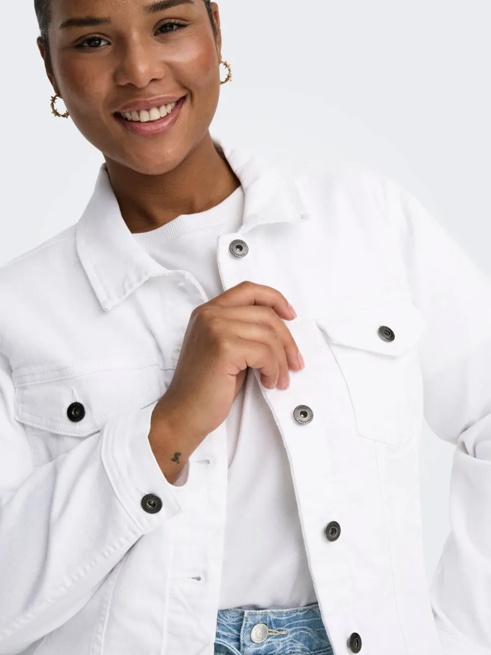CARWESPA Veste en jean