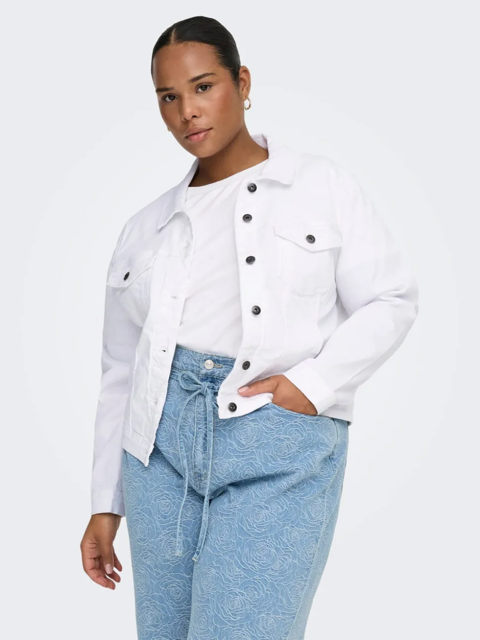 CARWESPA Veste en jean