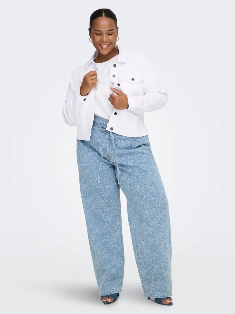 CARWESPA Veste en jean