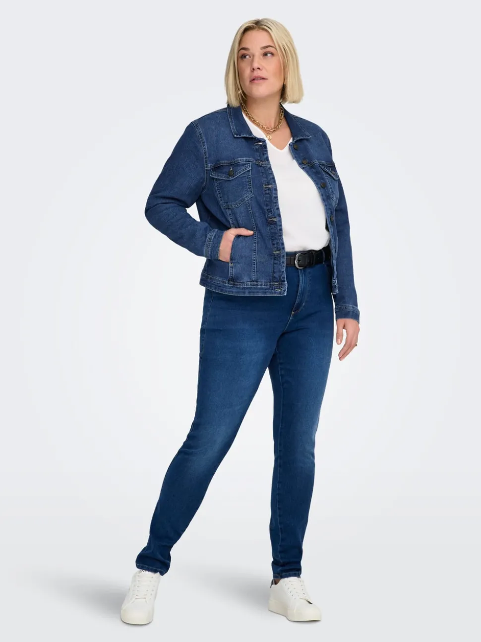 CARWESPA Veste en jean