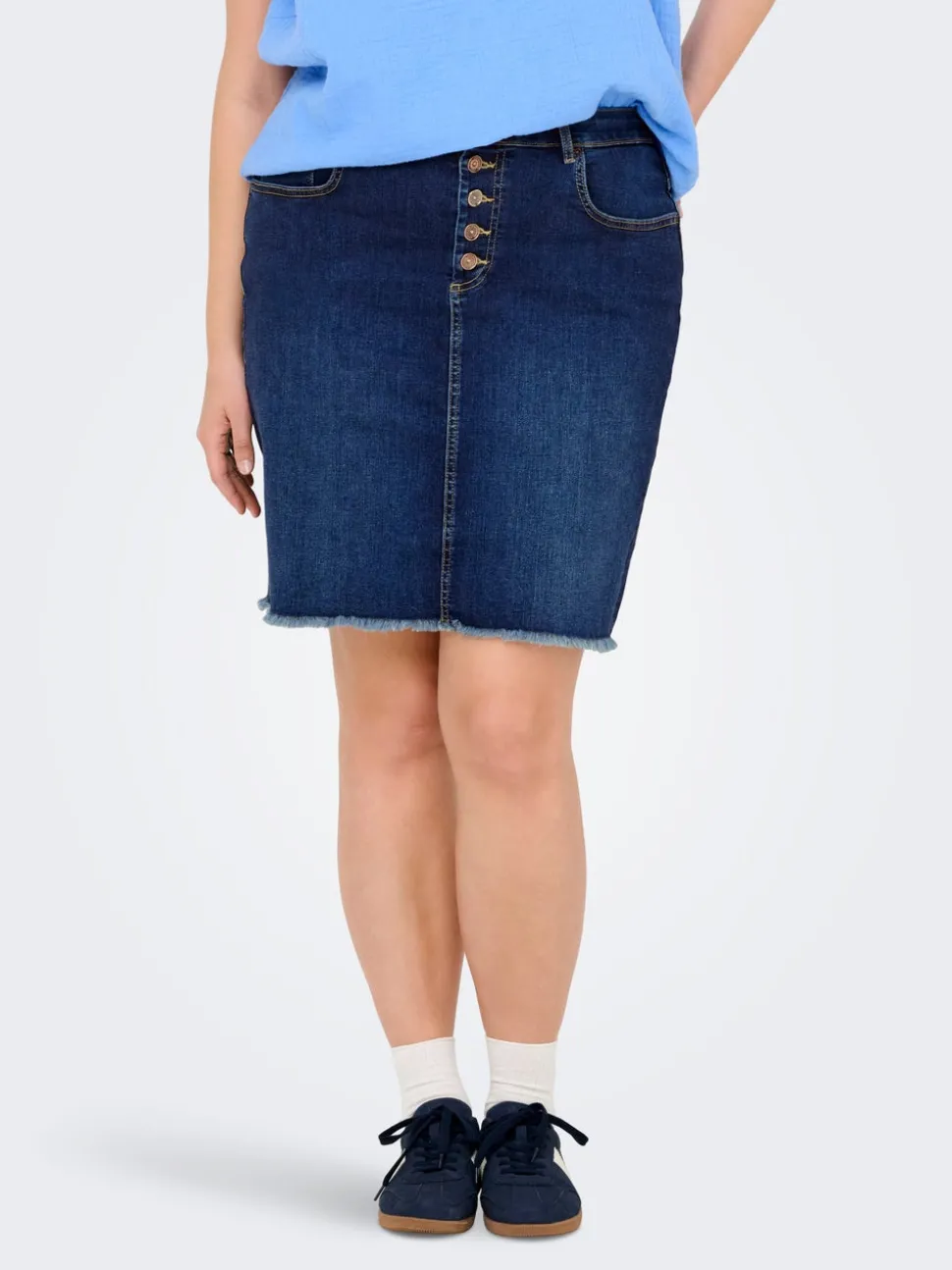 CARWILLY Jean Jupe en denim Jupe midi