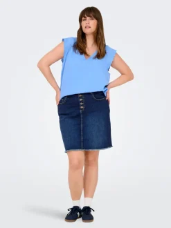 CARWILLY Jean Jupe en denim Jupe midi