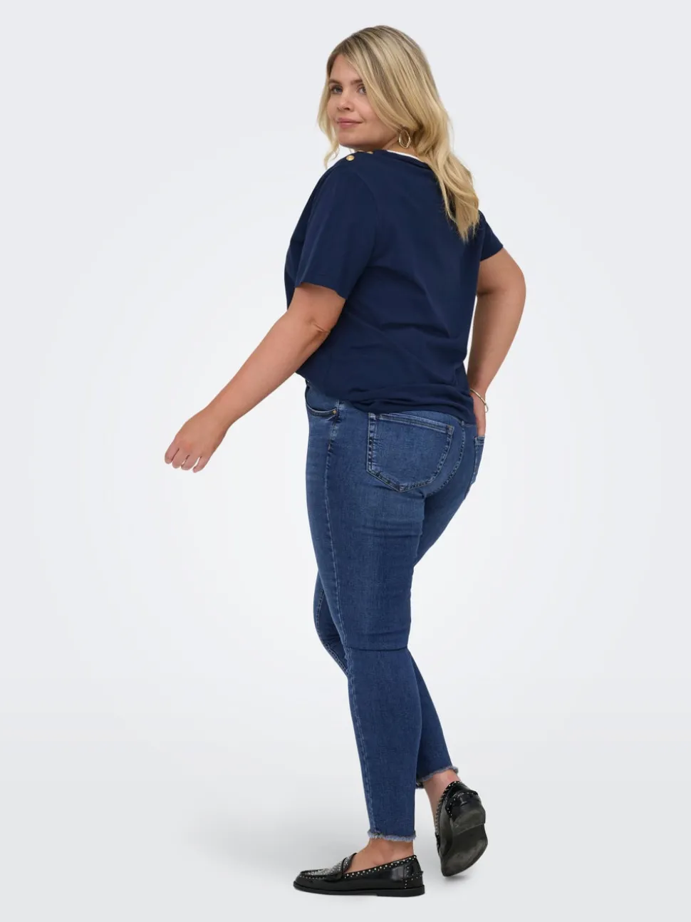 CARWILLY Skinny Fit Longueur cheville Jeans