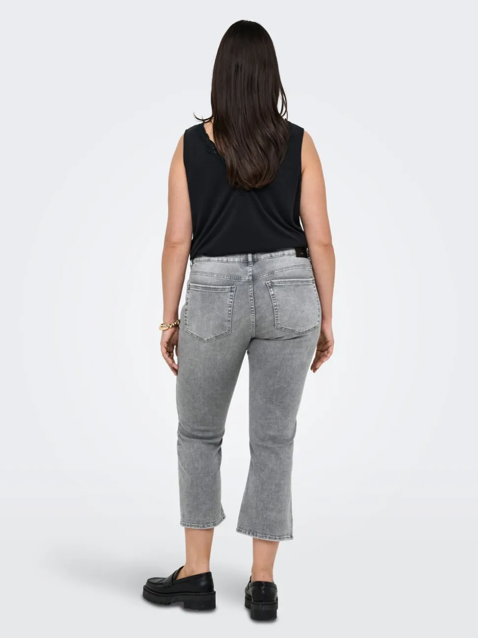 CARWILLY Sweet Flared Fit Court Jeans