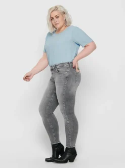 CARWILLY Taille classique Skinny Fit Longueur cheville Jeans