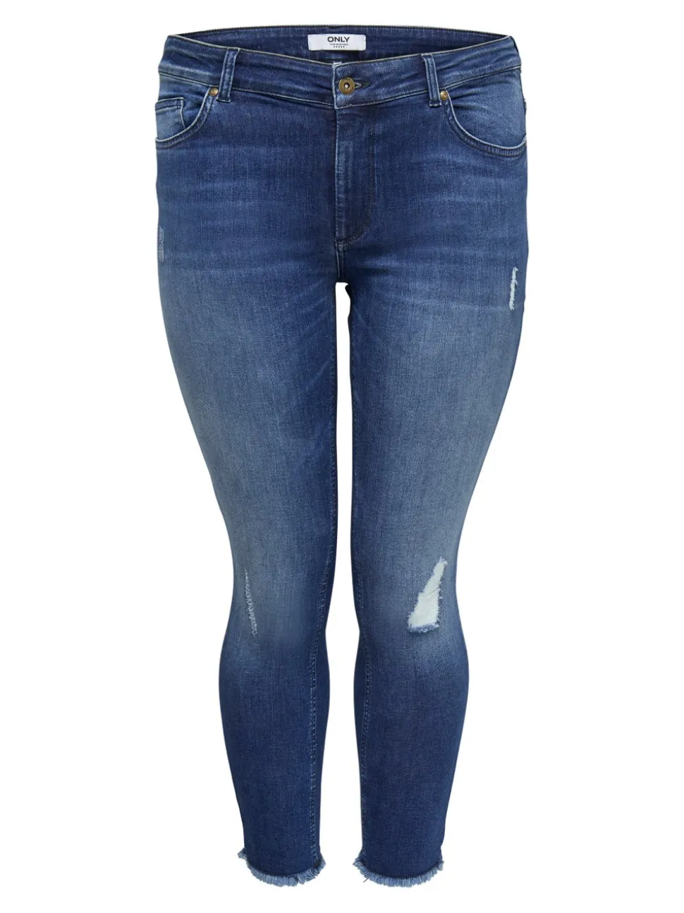 CARWILLY Taille classique Skinny Fit Longueur cheville Jeans