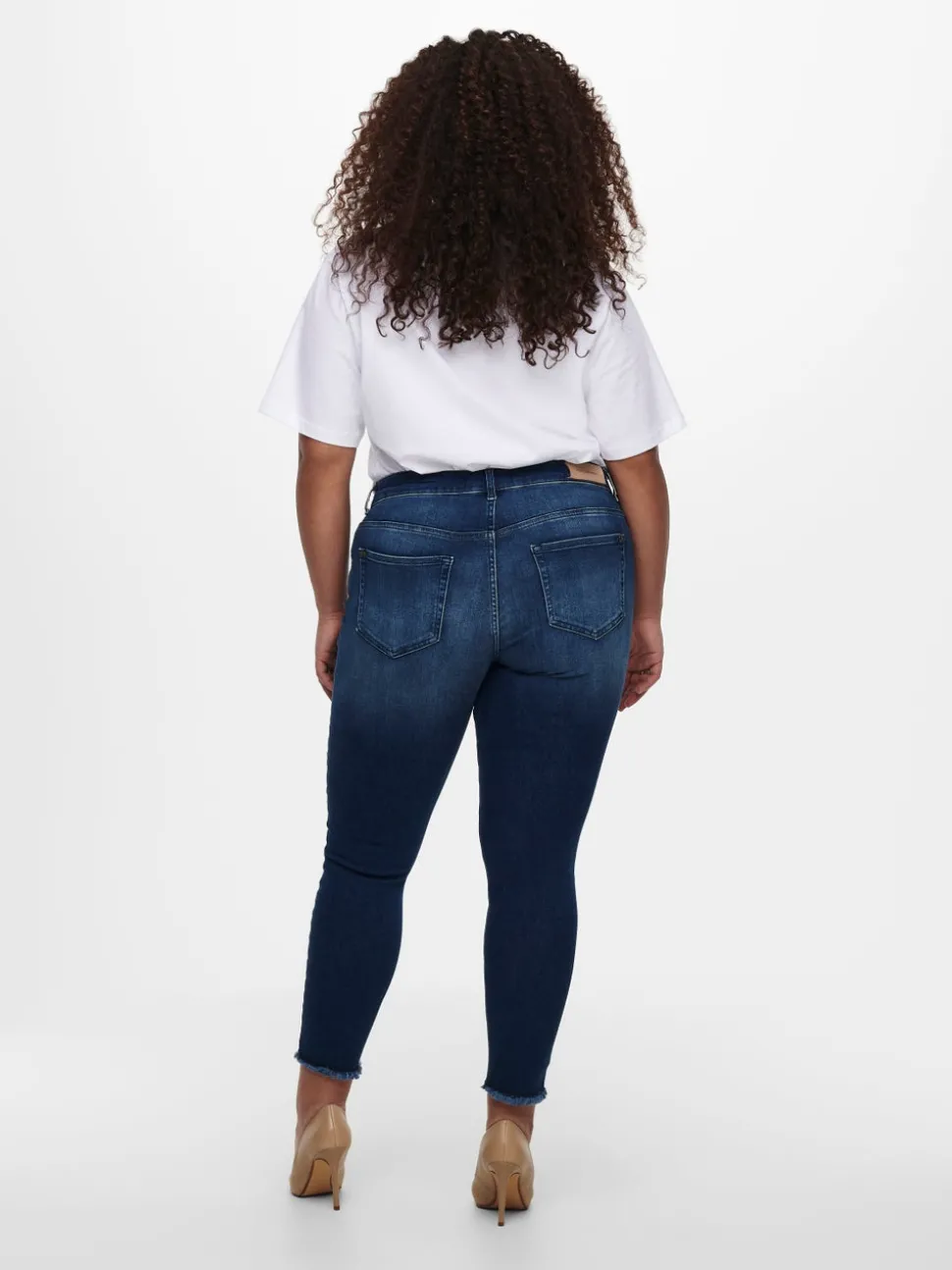 CARWILLY Taille classique Skinny Fit Longueur cheville Jeans