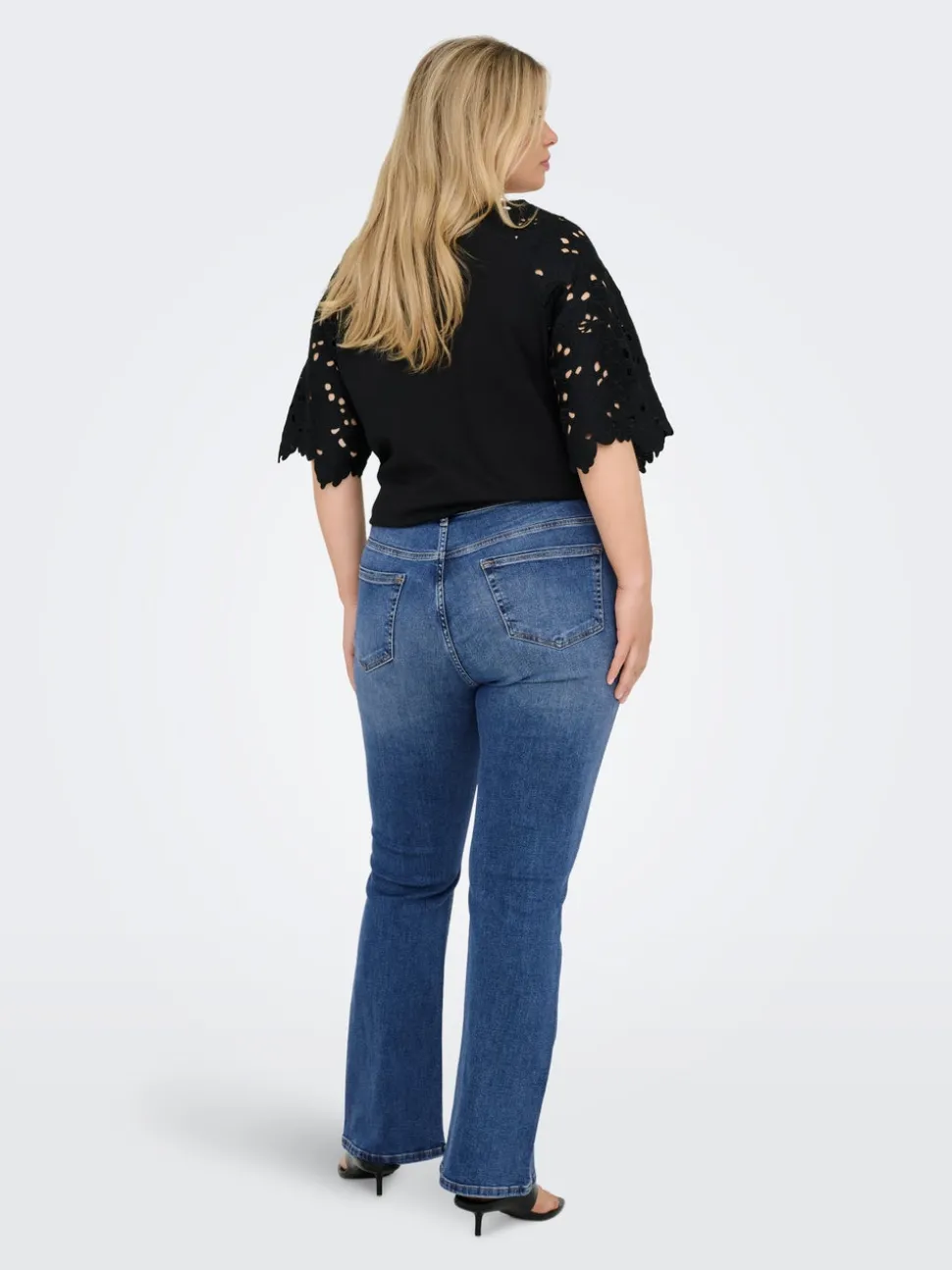 CARWILLY Taille haute Flared Fit Jeans