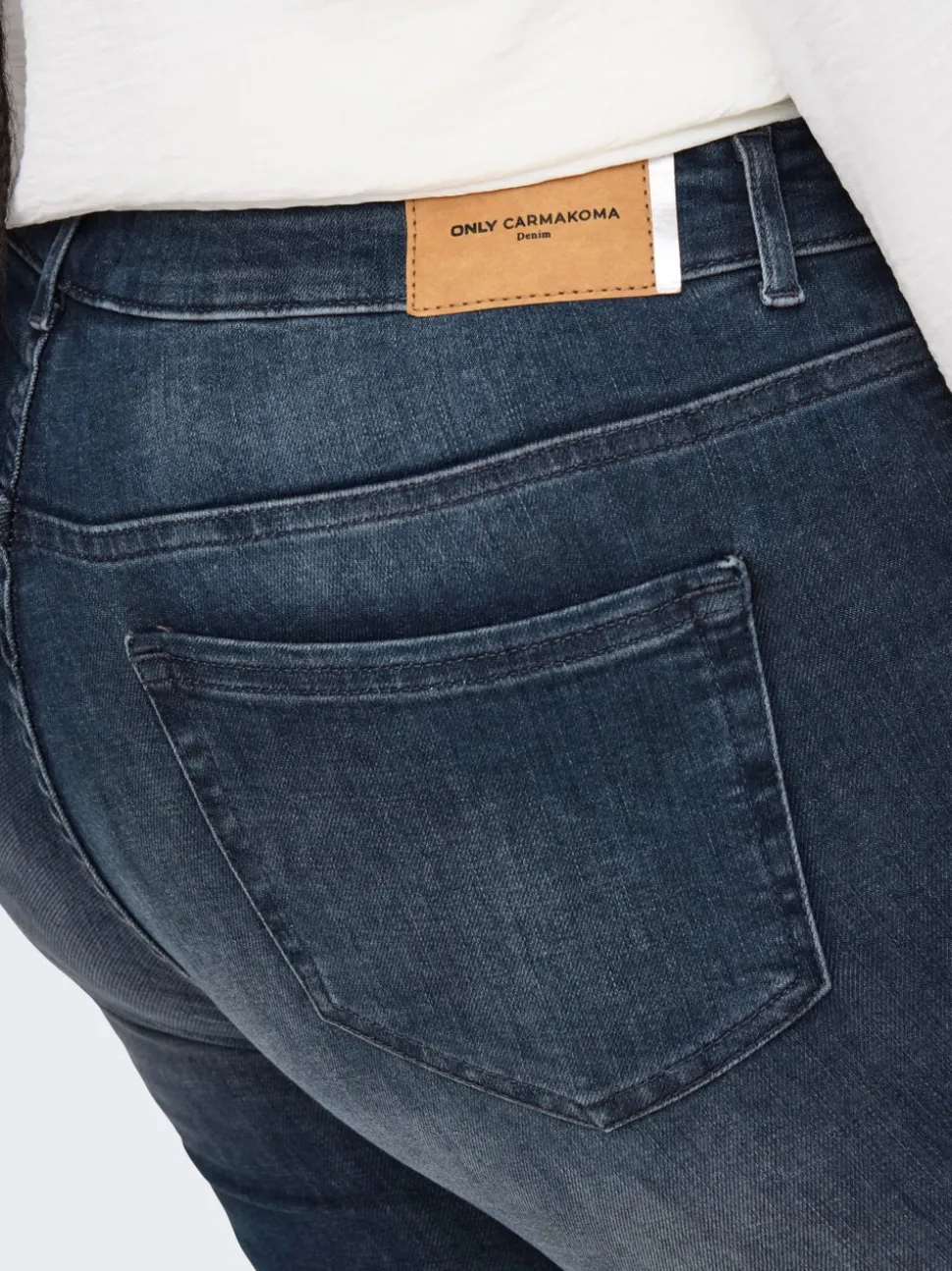 CARWILLY Taille haute Skinny Fit Longueur cheville Jeans