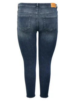 CARWILLY Taille haute Skinny Fit Longueur cheville Jeans