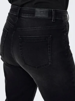 CARWILLY Taille haute Straight Fit Jeans