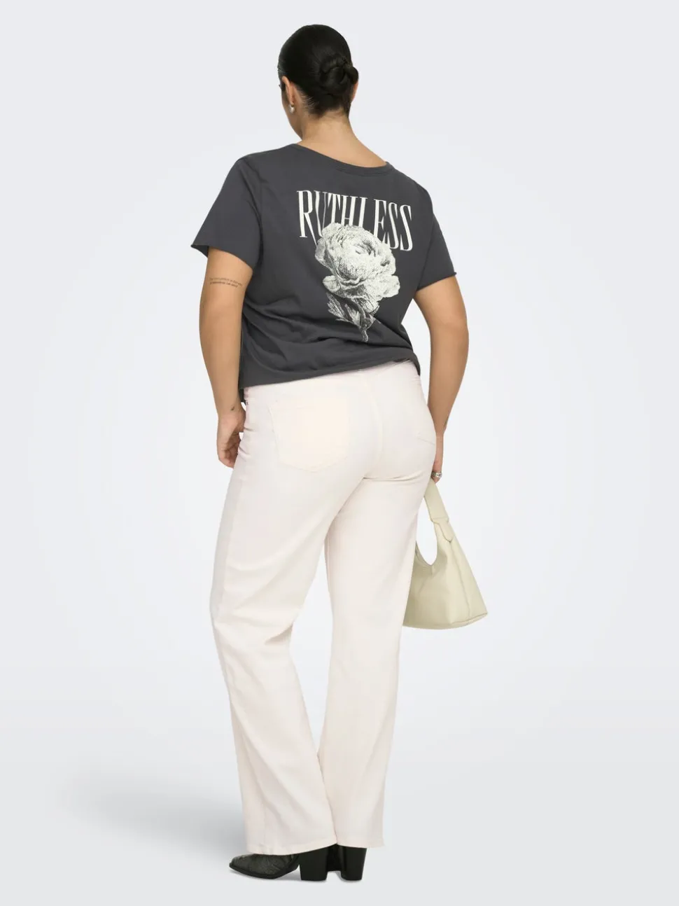 CARWILLY Taille haute wide Fit Jeans