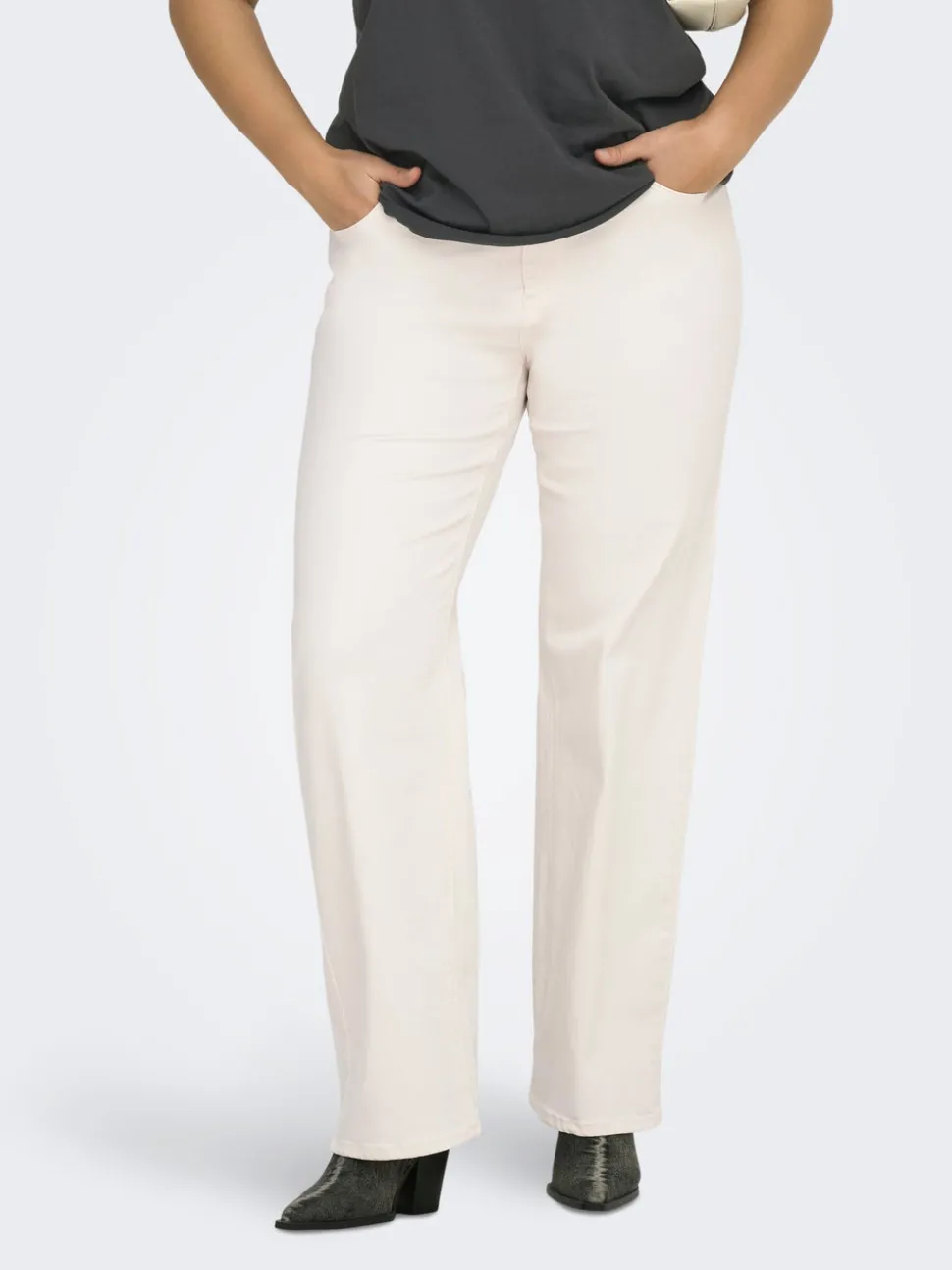CARWILLY Taille haute wide Fit Jeans