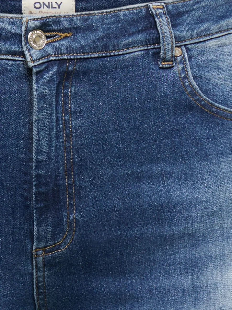 CARWILLY Taille haute Wide Leg Fit Jeans