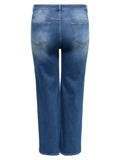 CARWILLY Taille haute Wide Leg Fit Jeans