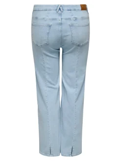 CARWILLY Taille haute Wide Leg Fit Jeans