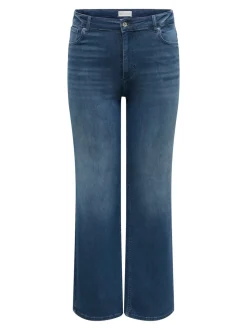 CARWILLY Taille haute Wide Leg Fit Jeans