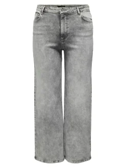 CARWILLY Taille haute Wide Leg Fit Jeans