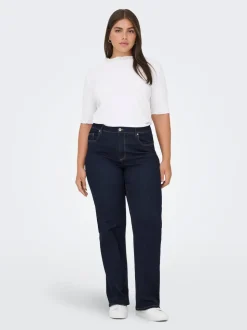 CARWILLY Taille haute Wide Leg Fit Jeans