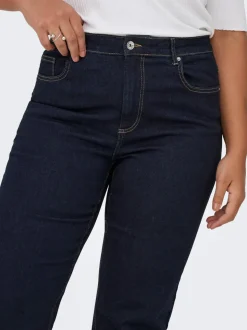 CARWILLY Taille haute Wide Leg Fit Jeans